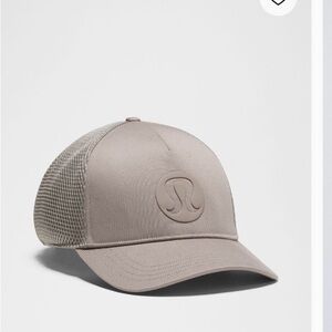 Lululemon Gray Mesh Trucker Baseball Cap